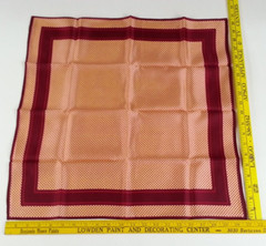 4 Vintage Scarf Acetate Rayon Made In Japan