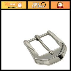 1.5 Inch Stainless Steel Belt Buckle – Durable Single Prong Square Design