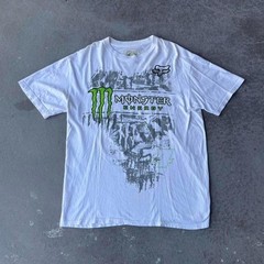 2000s Fox4 x Monster T-Shirt (L)