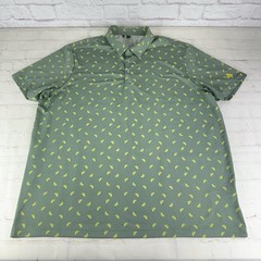 Adidas Ultimate365 Printed Slice Abstract Mesh Golf Tennis Polo Size Men’s 2XL
