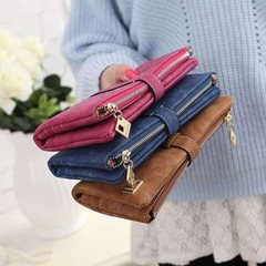 Womens Ladies Leather Clutch Wallet Long Phone Card Holder Case Purse Handbag US