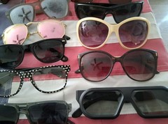 Sunglasses Mixed Lot Men’s And Woman’s 66 Pair Mid High Quality Great Shape…