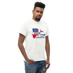 Men’s classic tee T-SHIRT CON BANDERA Y MAPA RD REPÚBLICA DOMINICANA