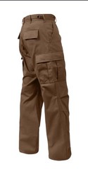 Rothco 8578 BROWN BDU Pants Tactical 6-Pocket Military Fatigues – Size XL – NWT