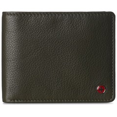 Alpine Swiss Wallet for Men Nolan Commuter Bifold Dual ID Windows for License