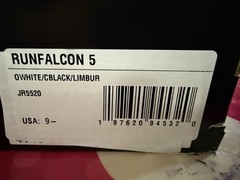 Adidas Runfalcon 5 Men’s Running Shoes, Size 9