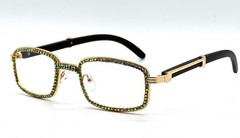 Diamond Hip Hop Sunglasses Outdoor Party Music Wear Elegant Sophisticated Men