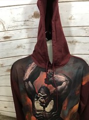 New Anime rwby x rj palmer Beringel Sublimated hoodie M Rooster Teeth Gorilla W2