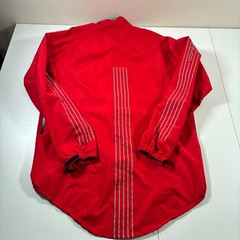 Sugoi RPM Cycling Jacket Men Large Red Reflective Windbreaker Lightweight