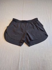 Lululemon Black Running Shorts Women’s UK 10 US 6 Lightweight Reflective