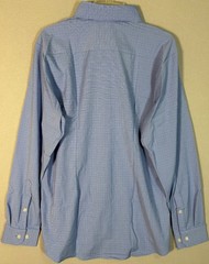NWT Mizzen Main Leeward Shirt Mens XL Blue Plaid Button Up Trim Fit Made In USA