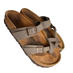 Birkenstock Mayari Taupe Birkibuc Sandals EU 36 US Women’s 5-5.5 Regular/Wide
