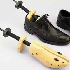 2025 One Pair 2-way Wooden Adjustable Shoe Stretcher for Men Women Size 9-13