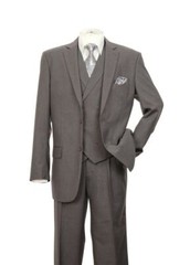 Men’s 3 Piece Luxurious Suit With Vest&Pants Two Button Two Side Vents 5702V9