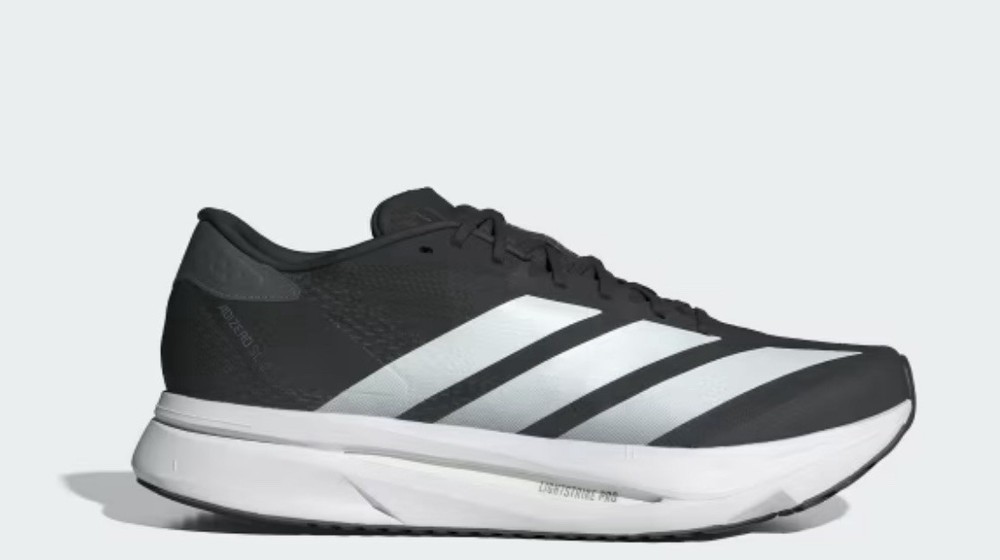 Adidas Adizero SL2 Men’s Running Shoes JQ0354 Black White Multi Size