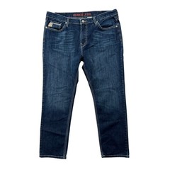Cinch Jesse Slim Straight Jeans Mens 38×30 (fits 38×29) Dark Wash Blue Denim