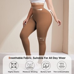 Plus Size Slimming Anti Cellulite Compression High Waist Leggings Leg Shaper