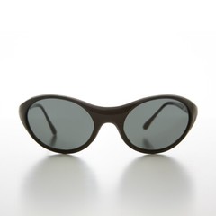 Black Bug Eye Goggle Wrap Vintage Sunglass – Skip
