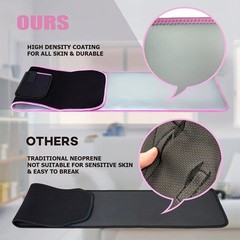 Men Women Sauna Belly Fat Burner Body Shaper Waist Sweat Belt for Weight Loss