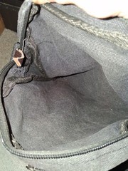 MAZE Men’s Gray Crossbody Bag Adjustable Strap Inner & Outer Pockets Zip