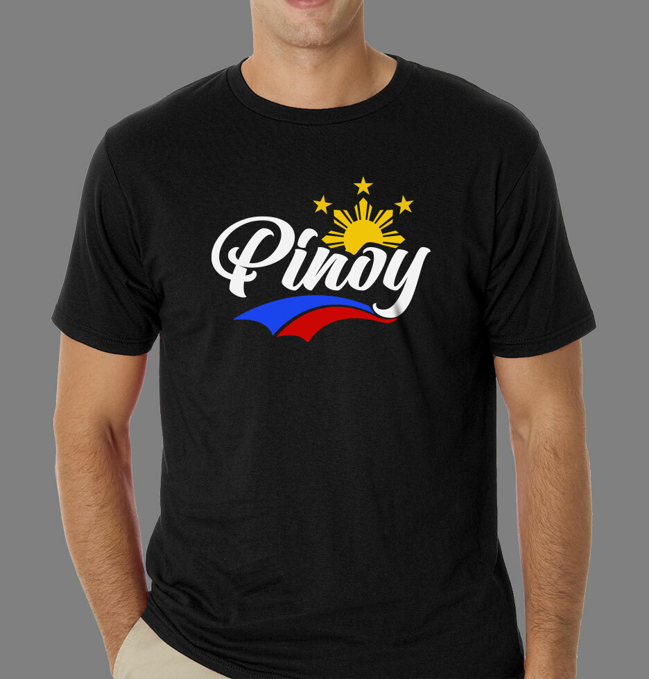 Philippines filipino pinoy No`3 t-shirt w/ Unique Philippine Flag theme