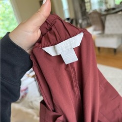 Athleta skyline pants in orange/brown size 8