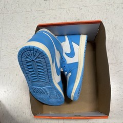 Nike Air Jordan 1 Retro OG High Top UNC Toe Blue/White Men’s DZ5485-400