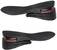 Men Women Shoe Insoles Invisible Height Increase Heel Lift Taller Inserts Pad US