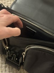 Prada vintage pre owned Tessuto Nylon Crossbody Bag Condition is on the photo