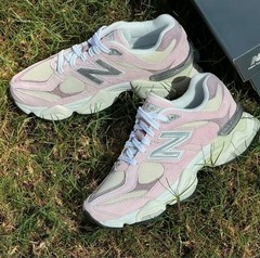 New Balance 9060 Size 5.5 Pink White for Women No Box