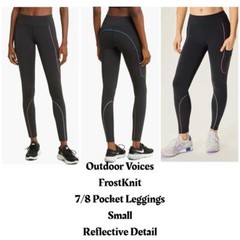 Outdoor Voices FrostKnit 7/8 Pocket Leggings | Size Small