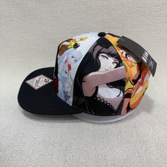 Bioworld RWBY Snapback Flat Brim Black Multicolor One Size Anime Hat