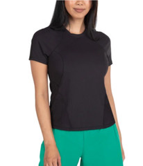 Spyder Women’s Ribbed Short Sleeve Tee | Black | Large