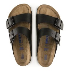 Birkenstock Arizona Soft Footbed Stone/Mocha/Black/Blue Comfort Sandals EU37-45