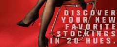 Womens Thigh High Stockings Silicone Lace Top Stay Up Silky Semi-Sheer Pantyhose