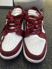 Nike Dunk Low Burgundy/White – Size 11.5
