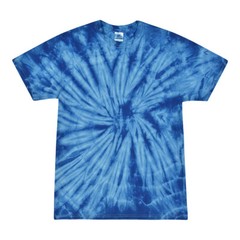 Tie Dye T-Shirts Multi-Color Adult XL 100% Cotton Colortone