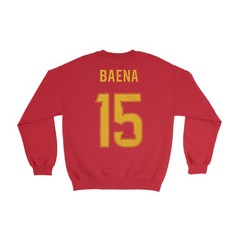 Spain Soccer Pride Baena 15 Two-Sided Tribute Unisex Crewneck Sweatshirt