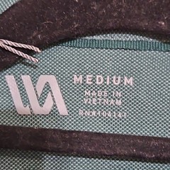 VRST Mineral Teal Heather Woven Button-Up Shirt Men’s M Stretch Moisture Wicking