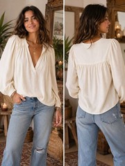 Band Of The Free Peasant Blouse