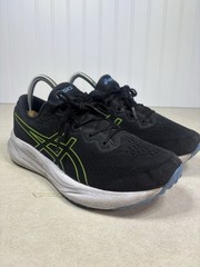 ASICS Men’s Gel-Pulse 15 Black Running Shoes Black Electric Lime 1011B780