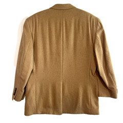 Jos A Bank Men Size 43R 100% Camel Hair Blazer Pristine ConditionSummer Special