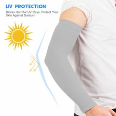 Aqua X Sunblock UV Cut Ice Skin Cool Wristlet Quick Dry Arm Sleeves Unisex lot