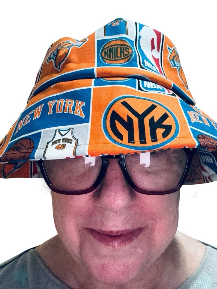 NY Knicks Bucket Hat Poly Cotton Adjustable Last 1 NWT Unisex Fan Gift Brunson