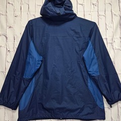 Columbia Interchange 3-in-1 Jacket Mens XXL Navy Blue Waterproof Shell Fleece