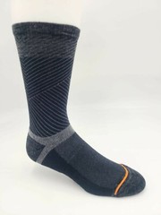 DOCKERS Ultimate Mens 6 Pairs Temperature Management Black Crew Socks Size 6-12