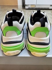 Balenciaga Triple S Sneakers Authentic Women’s Size 36 Unisex Black/white/green