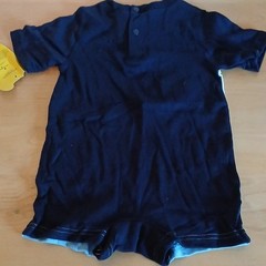 Curious George Boys 18M Cotton Short Sleeve Romper Snaps ~ NWT
