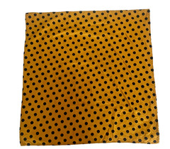 MIU MIU Silk Scarf, Polka Dot-Print, Never Worn, Square, 55 x 55 cm