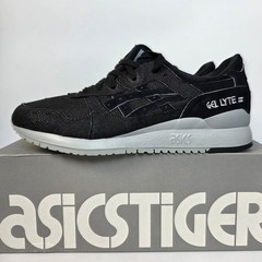 Asics Gel-Lyte III Men’s Black Grey Size 10.5 NEW in Box